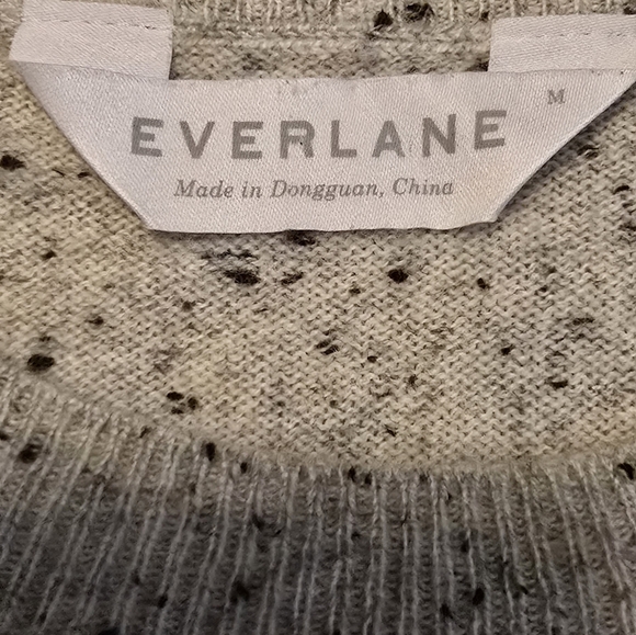  Everlane Women’s The Grade A Cashmere Crew Neck Sweater Size M - Picture 7 of 7